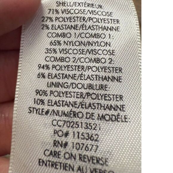 Alice + Olivia Dress Size XS Blake Ivory Lace Sleeve Fit Flare Coquette - Picture 9 of 10